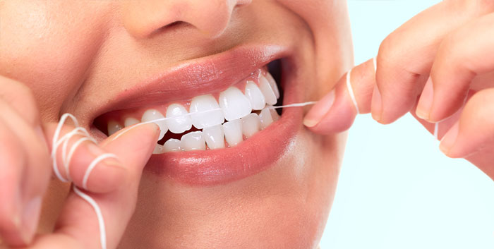 dental flossing