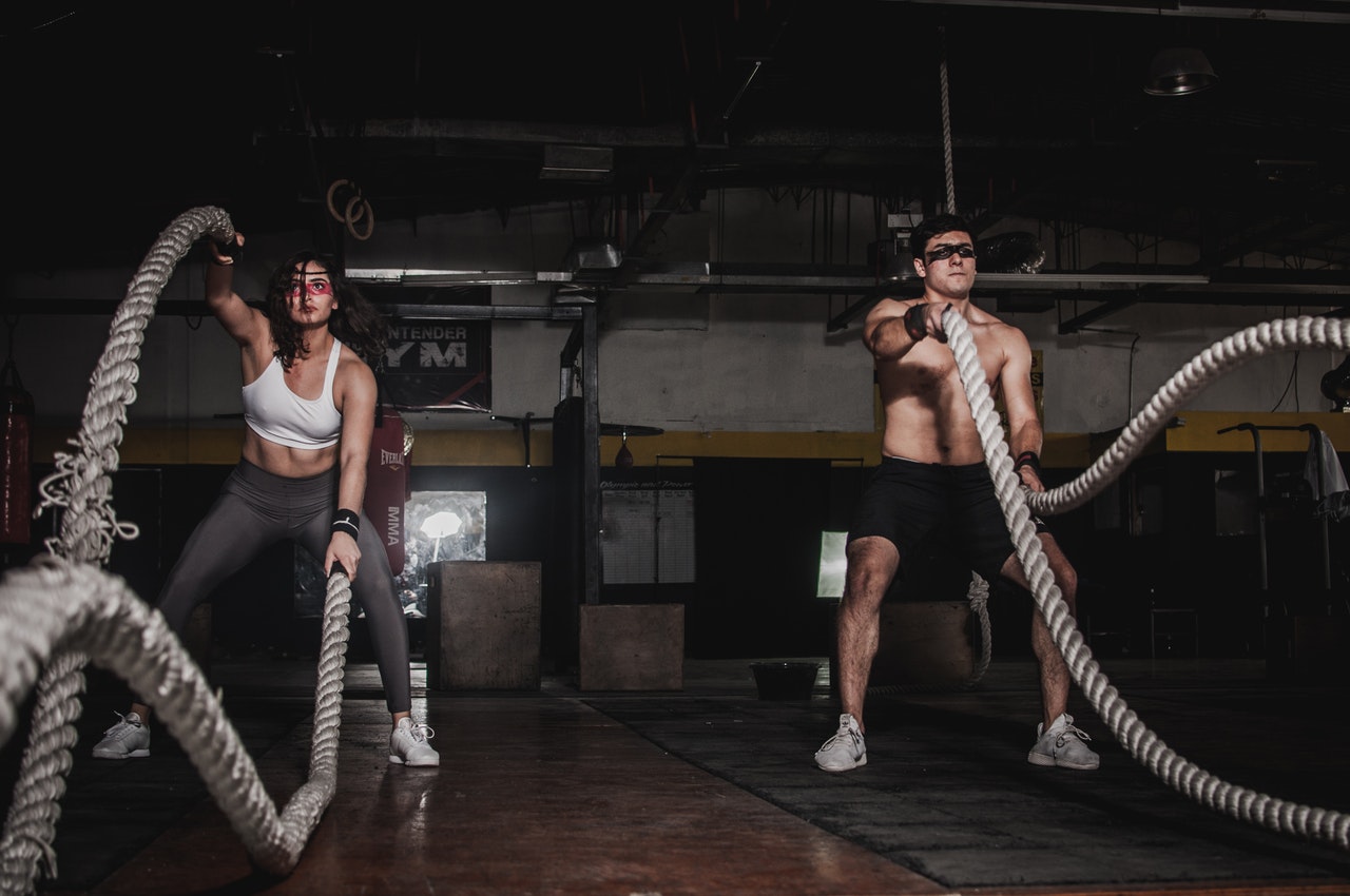 indoor rope exercise