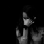anxious woman